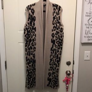 Lane Bryant Knit Cardigan taupe 18/20